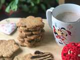 Biscuits de Noël à la noisette ( recette sans œufs)