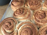 Brioches roulées à la cannelle : Cinnamonrolls