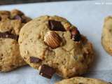 Cookies à l’épeautre, noisettes et chocolat