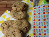 Cookies à la farine d’épeautre complète et pépites de chocolat, à glisser dans le cartable