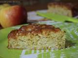 Gâteau madeleine aux pommes