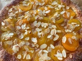 Tarte fine aux abricots et aux amandes