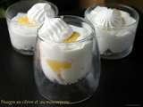 Verrines au Lemon curd et chantilly au mascarpone