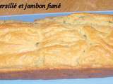 Cake beurre persillé et jambon fumé