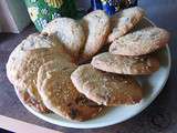 Cookies au sésame et chocolat # ronde interblog n°31