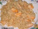 Risotto de crevettes & curry