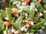 Salade de haricots coco