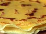 Crêpes, la recette