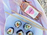 Makis saumon & concombre, Petit Bonnet rosé 2024