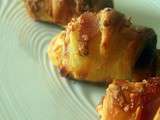 Mini-croissants jambon & fromage