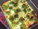 Clafoutis au chou romanesco