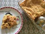 Crumble pommes cannelle