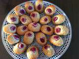 Financiers à la framboise