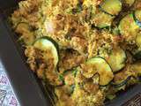 Gratin de courgette au thon et quinoa