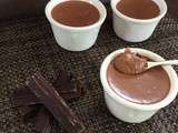 Mousse au chocolat…sans oeufs