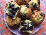 Muffins ricotta myrtilles