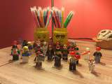 Pot de crayon en personnage Lego