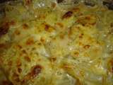 Gratin de blettes à la béchamel