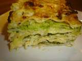 Lasagnes au chou vert frisé