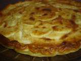 Tarte aux pommes, crème frangipane