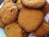 Cookies aux fraises séchées