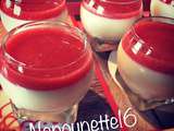 Pannacotta aux fraises - thermomix