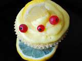 Cupcake Citron et Groseilles, c'est beau