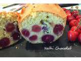 Cake aux cerises fraiches