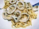 Linguines aux calamars