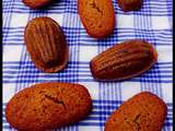 Madeleine à la farine de riz (Sans gluten & sans lactose)