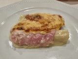 Poireaux au jambon