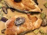 Poulet aux morilles