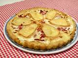 Tarte au maroilles et lardons