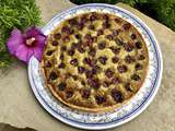 Tarte aux cerises et pistache