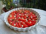 Tarte à la tomate et à la moutarde ancienne