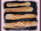 Baguettes Monge au levain