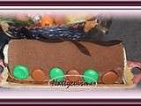 Buche glacée chocolat menthe