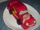 Gateau d'anniversaire cars et concours CuisineAZ