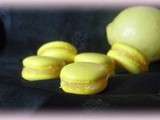 Macaron au citron (meringue italienne)