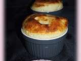 Soufflés à la rhubarbe