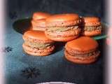 Macarons vanille et chocolat