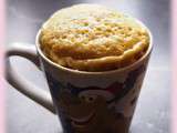 Mug cake vanille