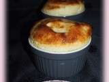 Soufflés à la rhubarbe