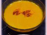 Velouté de courge butternut au lait de coco (Companion ou pas....)