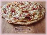 Véritable tarte flambée ou flammekueche