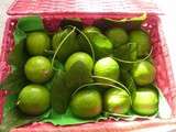 Biscuits au citron vert de Martha Steward