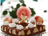 Cheesecake speculoos pêches extra, facile à faire et sans cuisson