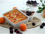 Clafoutis léger Weight Watchers abricots ou cerises.....Une tuerie