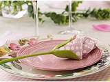 Juste pour le plaisir..... Table Pivoines 