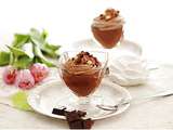 Mousse chocolat double couches savoureuses